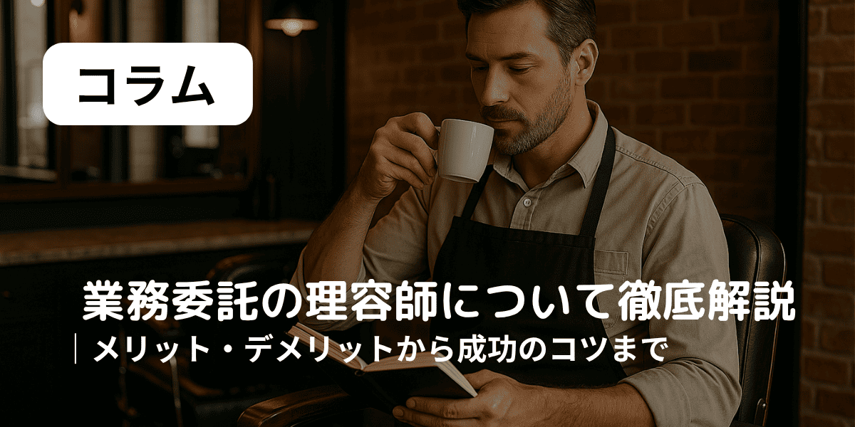 業務委託の理容師 アイキャッチ