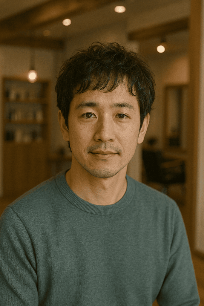 薄毛 頭頂部 銀座 美容室 SARUTAHIKO パーマスタイル