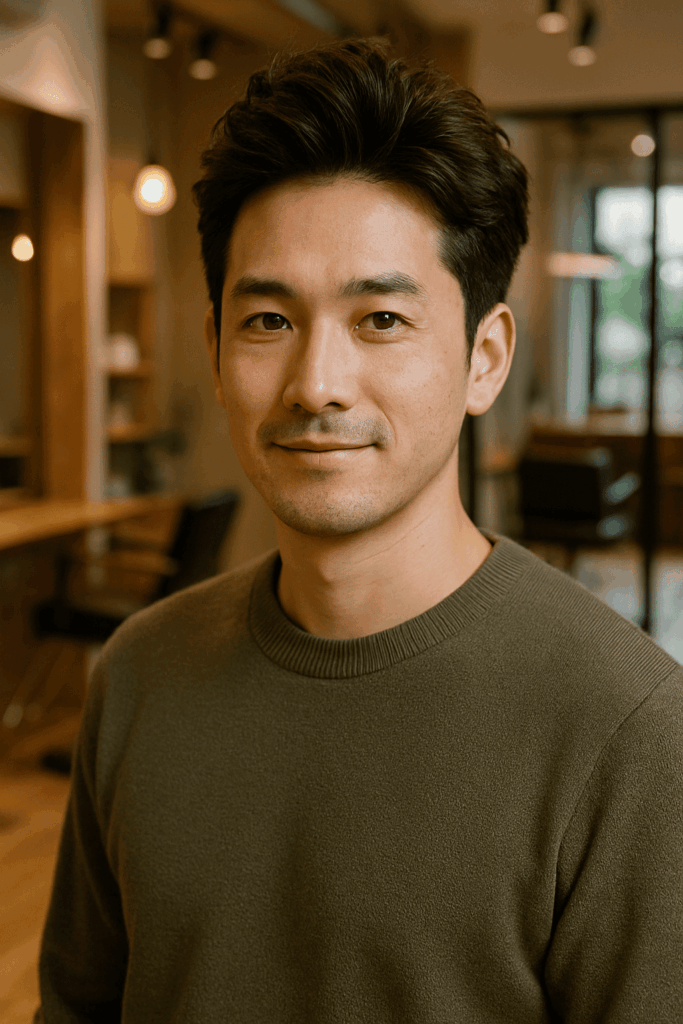 薄毛 頭頂部 銀座 美容室 SARUTAHIKO ボリュームアップスタイル