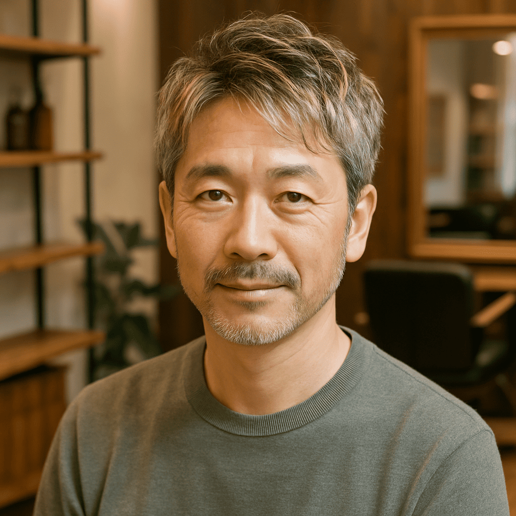 ハイライトテクニック　50代