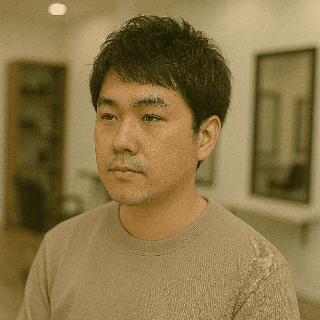 丸顔さん センター分け はげる 銀座 美容室 SARUTAHIKO