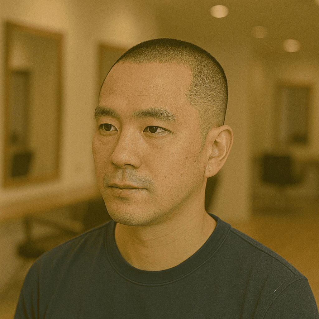 ベリーショートの刈り上げスタイル　はげ　かっこいい　銀座 美容室　SARUTAHIKO