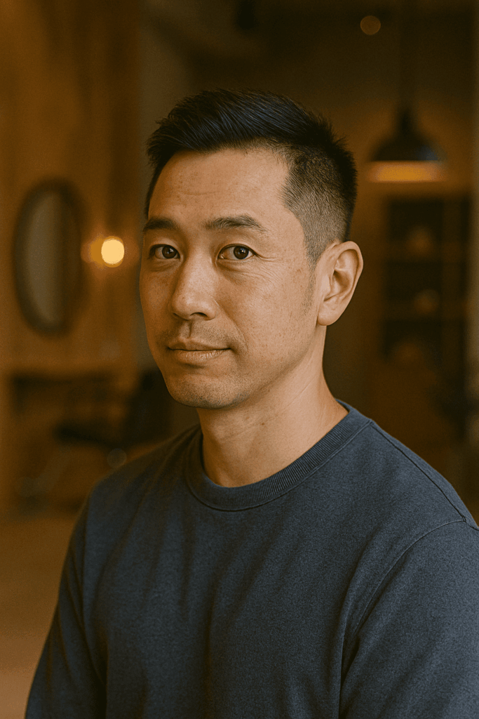 40代薄毛に似合うメンズカット 銀座 美容室 SARUTAHIKO ツーブロックスタイル