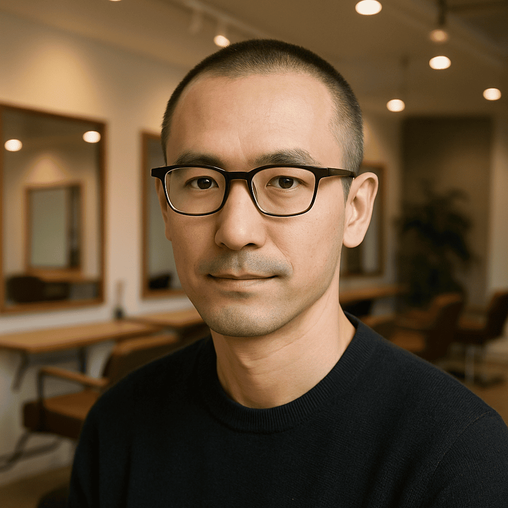 40代薄毛に似合うメンズカット 銀座 美容室 SARUTAHIKO ベリーショートスタイル