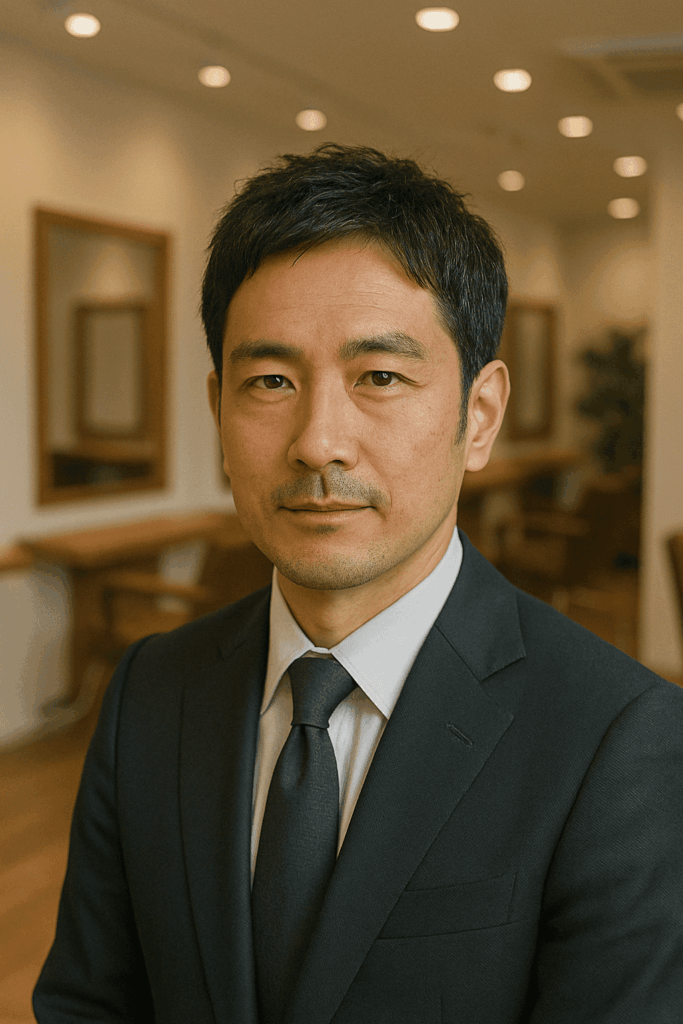 40代薄毛に似合うメンズカット 銀座 美容室 SARUTAHIKO マットテクスチャースタイル