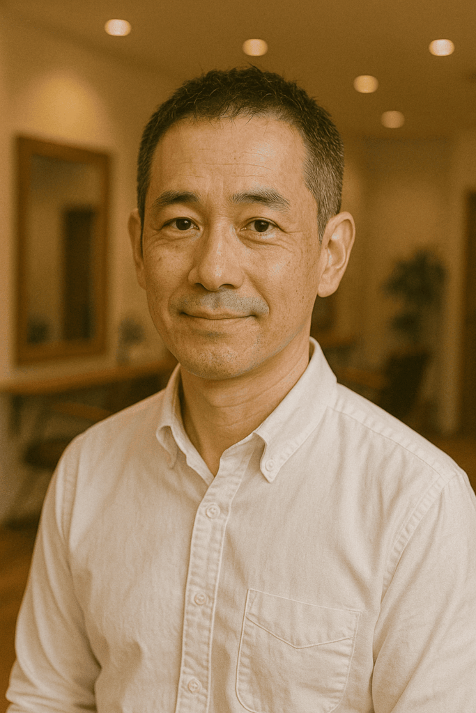 50代薄毛に似合うメンズカット 銀座 美容室　SARUTAHIKO　ナチュラルショート