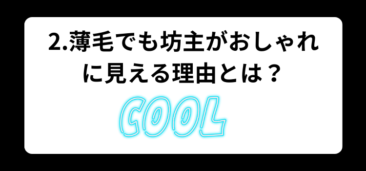 かっこいい 薄毛男子2