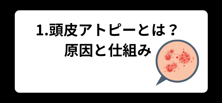 頭皮アトピー　１