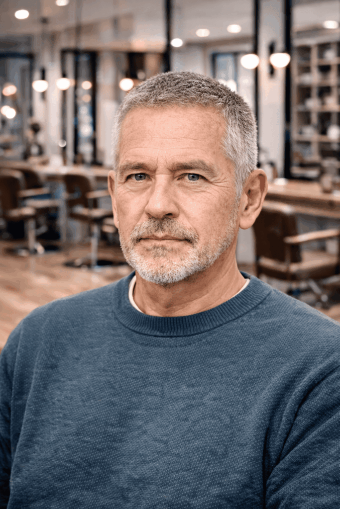 60代 クルーカット