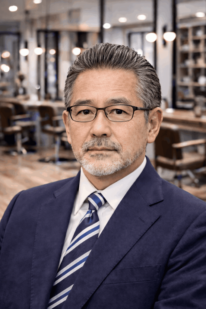 60代 オールバック