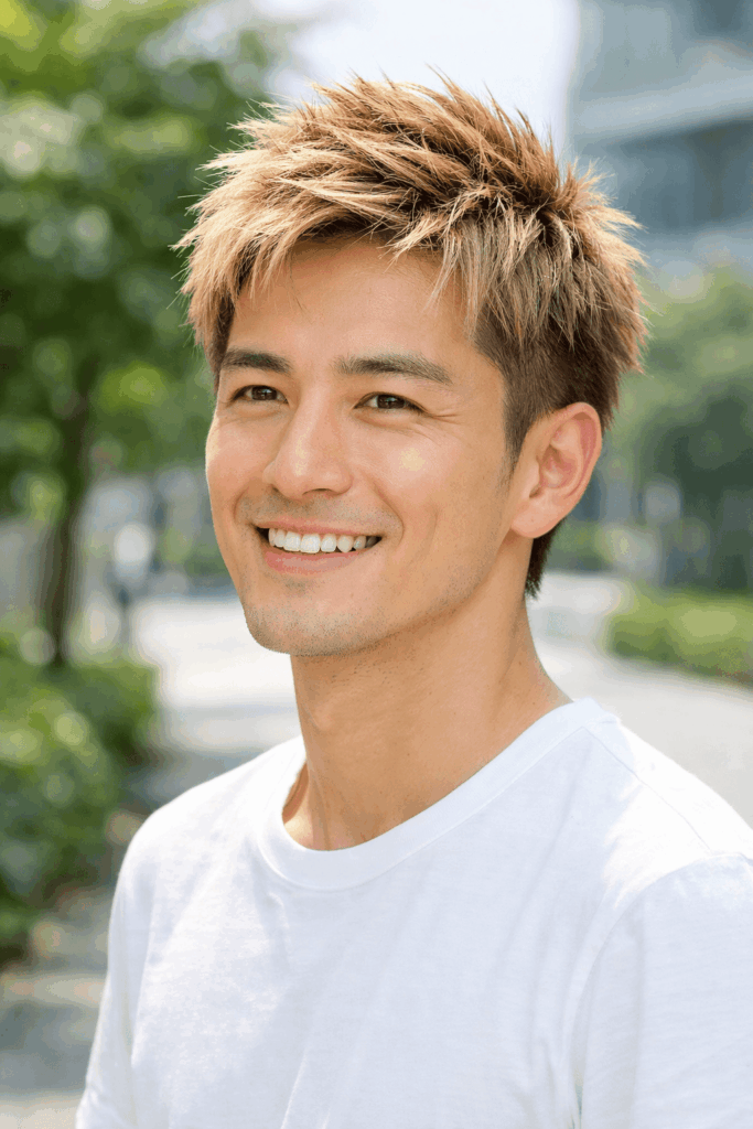 薄毛男性 カラーリング