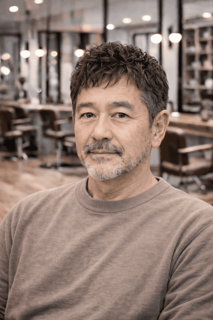 パーマ×ショート(ボディパーマ) 60代