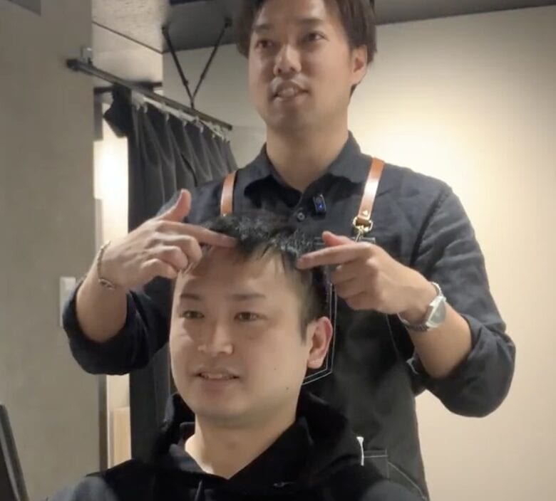 30代カットモデル