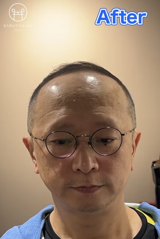 50代男性カットモデル