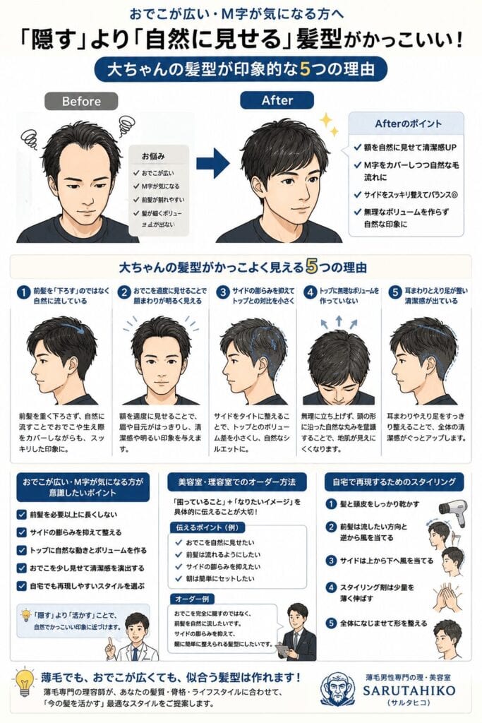 大ちゃんの髪型が印象的な５つの理由