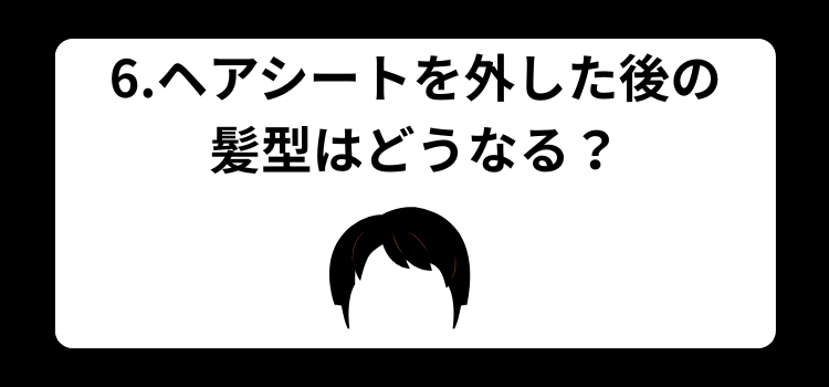 ヘアシート　６