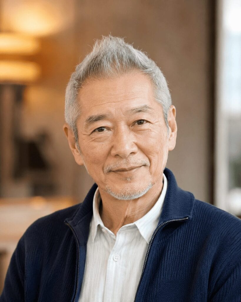 70代男性 2. ソフトモヒカン