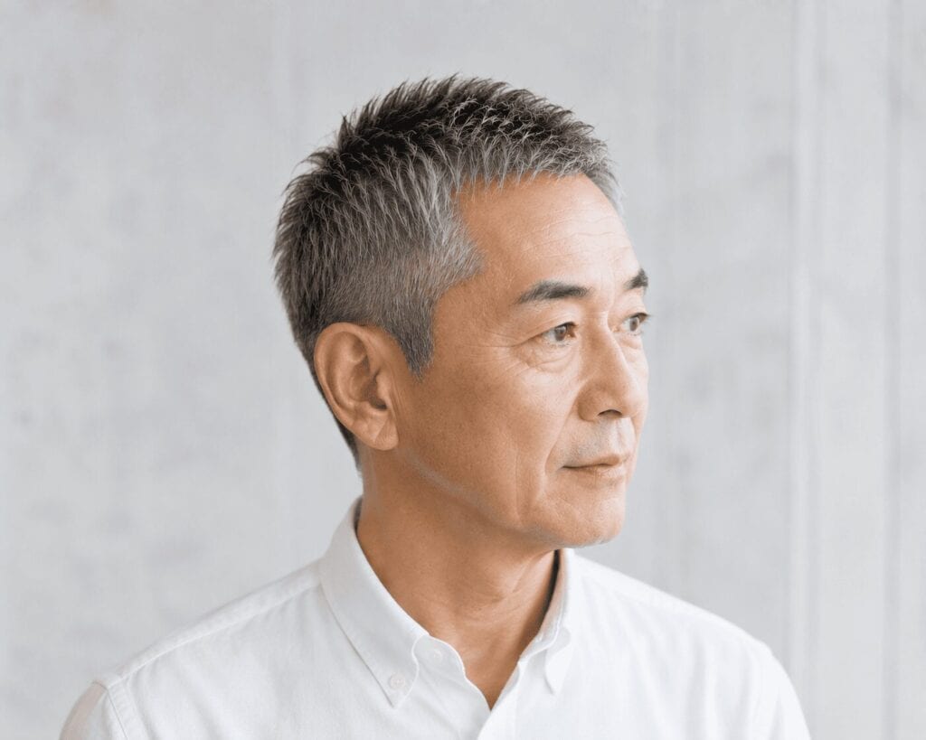 70代男性 10. 襟足すっきりの清潔感ショート