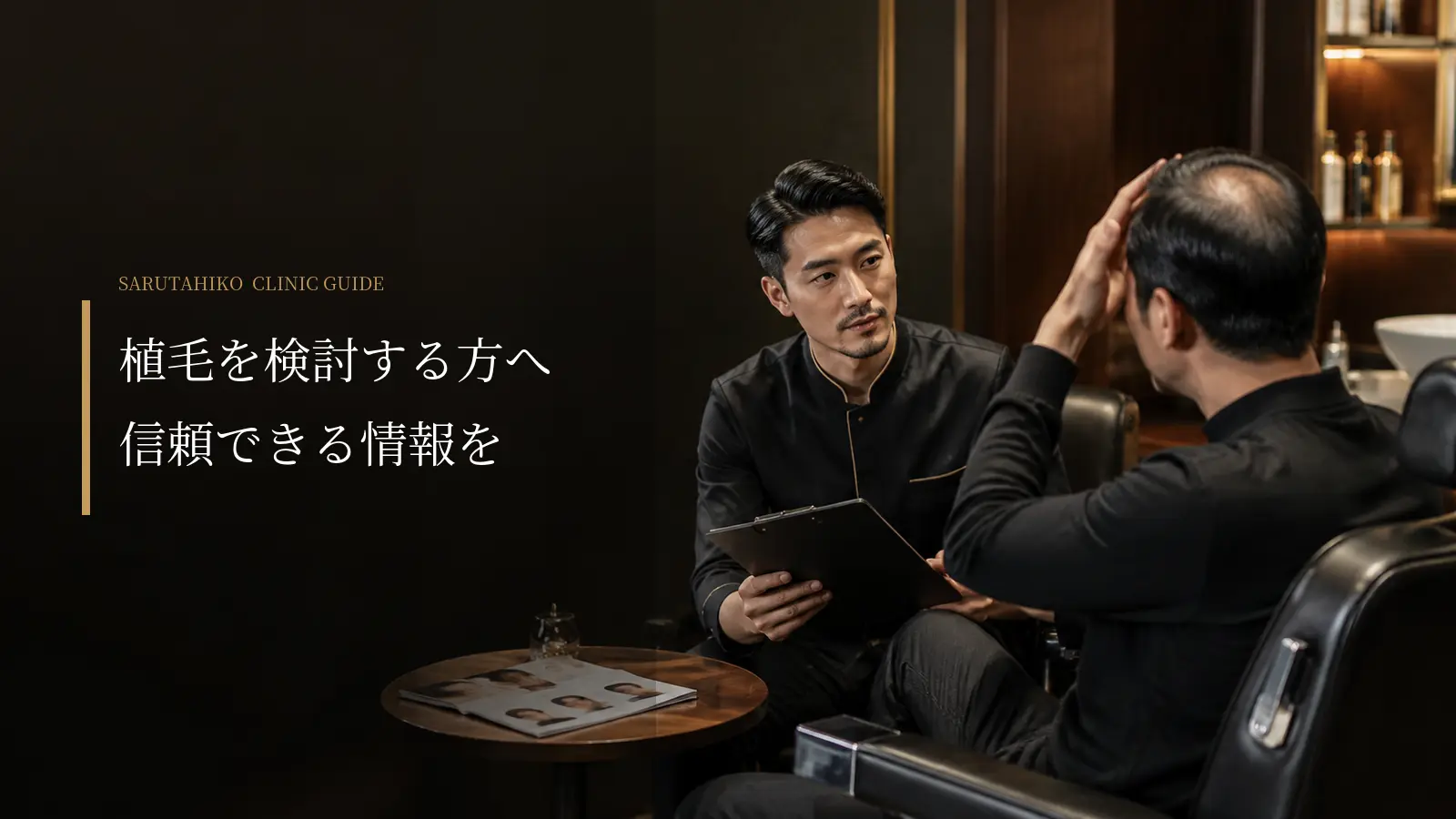 植毛を検討する薄毛男性へ適切な情報を届ける取り組み