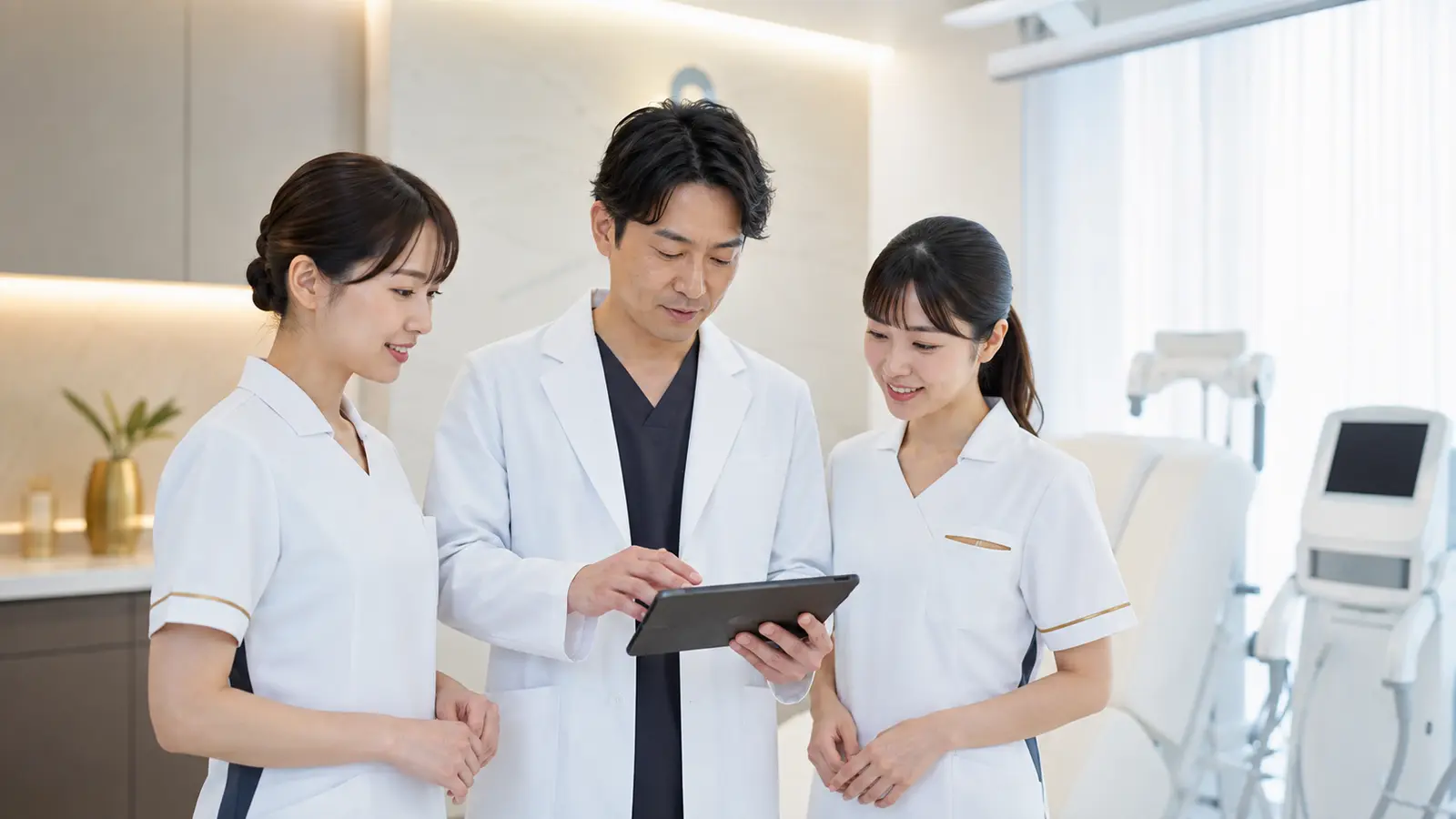 医師・看護師・スタッフのチームイメージ