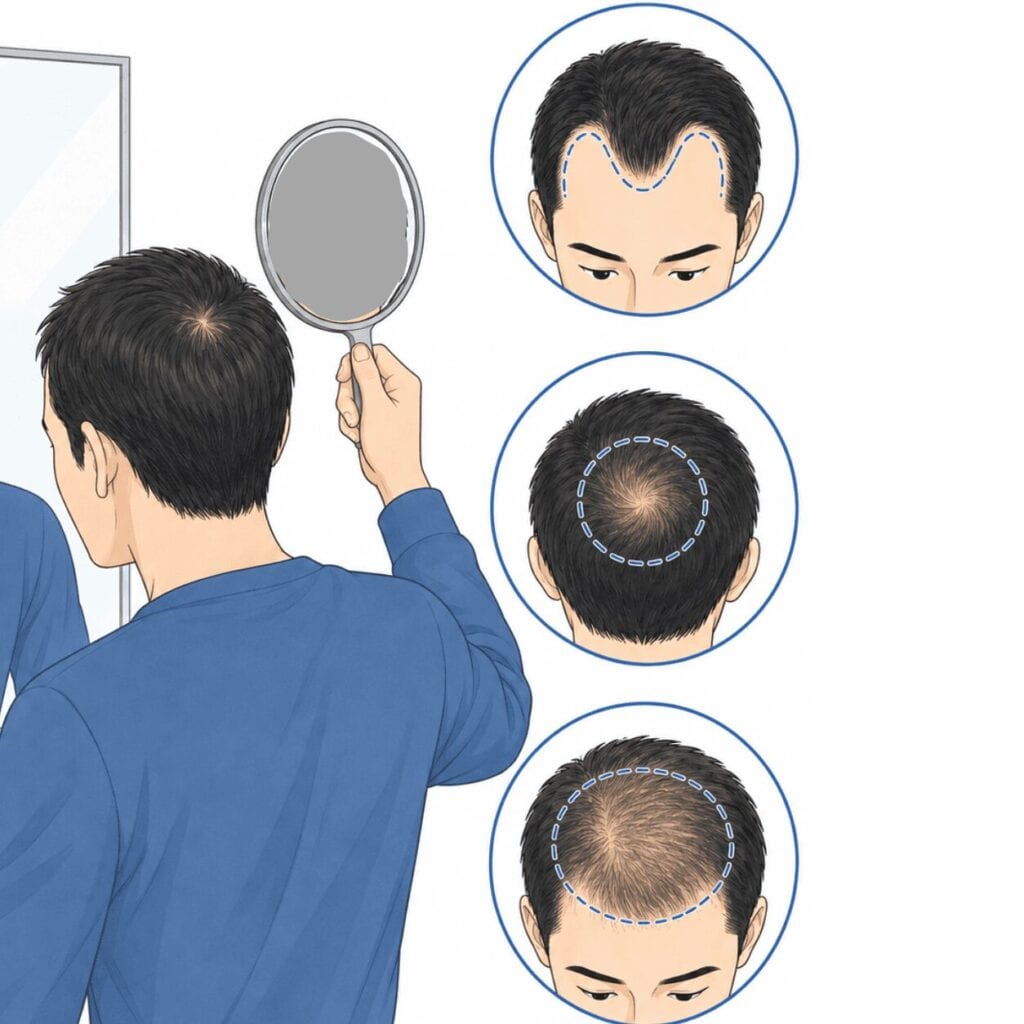 薄毛の種類