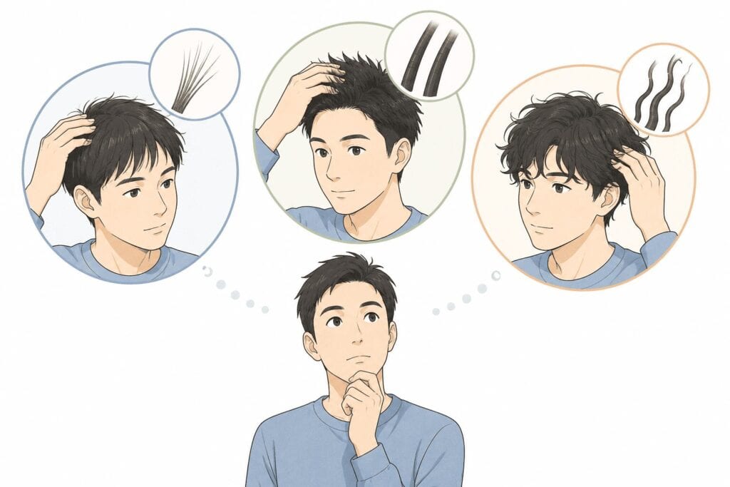 髪質
