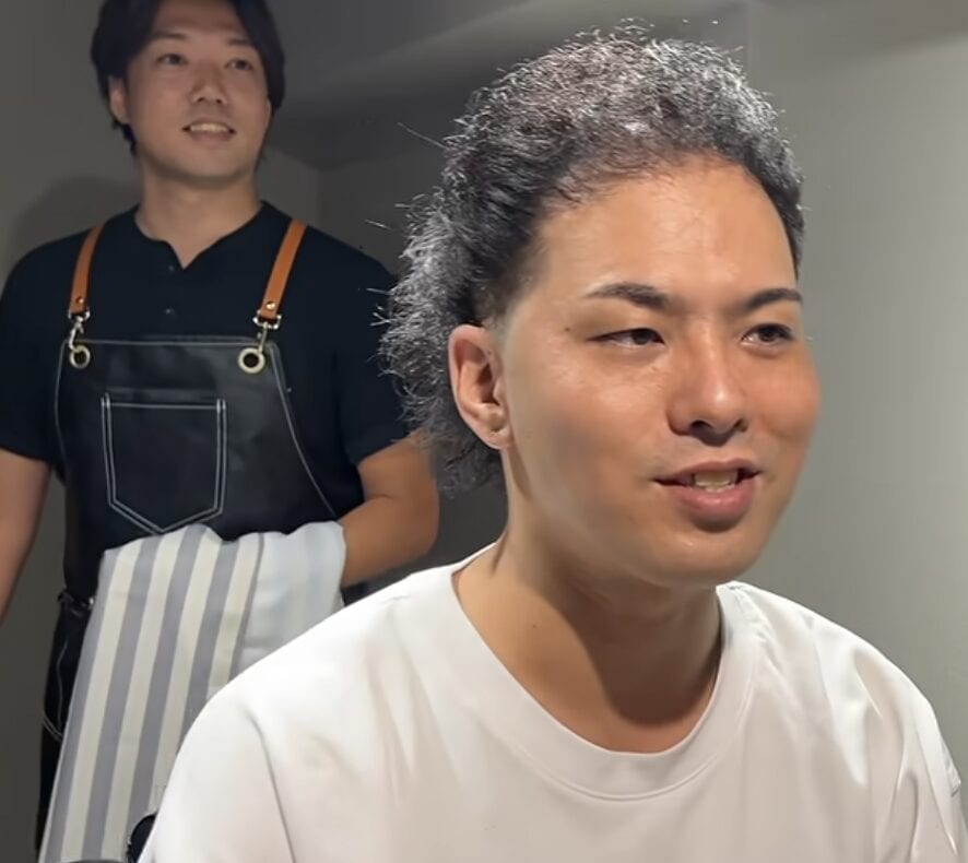 レジェンドさん 薄毛カットAFTER画像