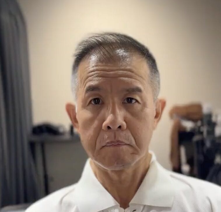 サイドをすっきり整えたKさんのメリハリショートの仕上がり